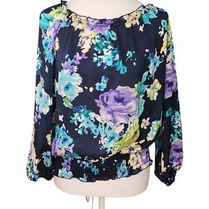 Charter Club Floral Blouse